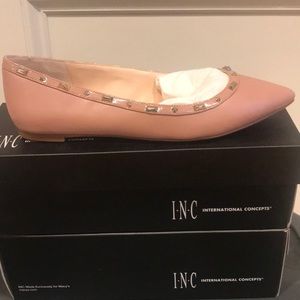 Never worn pastel pink INC shoes
